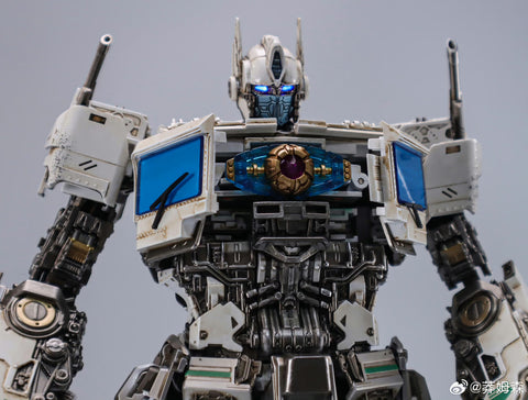 Magnificent Mecha MM01W MM-01W Ultra Magnus OP Bumblebee Movie Optimus Prime White Repainted Version 30cm / 12"