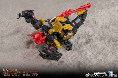 【Pre-Order】Dr.Wu & Mechanic Studio Extreme Warfare DWE56B DW-E56B Giant Claw ( Scorponok / Black Zarak ) Black Version Dr Wu 10cm / 4"