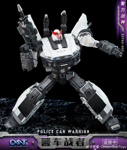 【Pre-Order】Dream Star Toys  DST02-007 DST02007 ( Prowl Combiner Mode, Constructicon, Devastator Combiner) DreamStarToys Metallic Version 24.5 cm / 9.6"