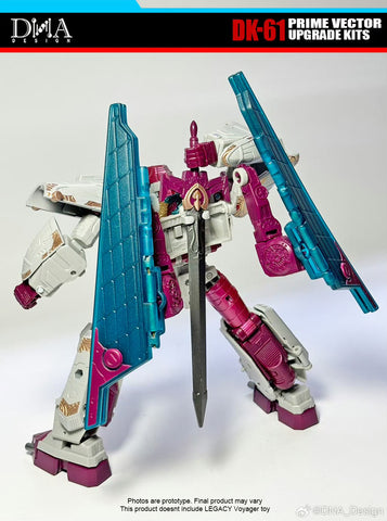 DNA Design DK-61 DK61 Upgrade Kits for Legacy United Cybertron Universe Prime Vector