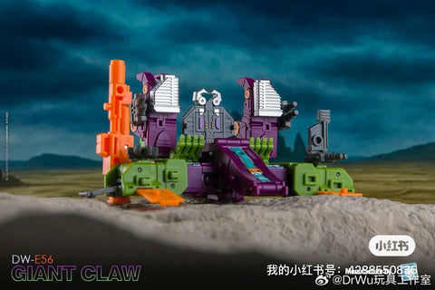 【Pre-Order】Dr.Wu & Mechanic Studio Extreme Warfare DWE56 DW-E56 Giant Claw ( Scorponok ) Dr Wu 10cm / 4"