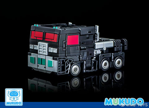 Magic Square MS-Toys Mukudo MS-G04B MSG04B Truck Boy (Nemesis Prime Version) Black Version 10cm / 4"