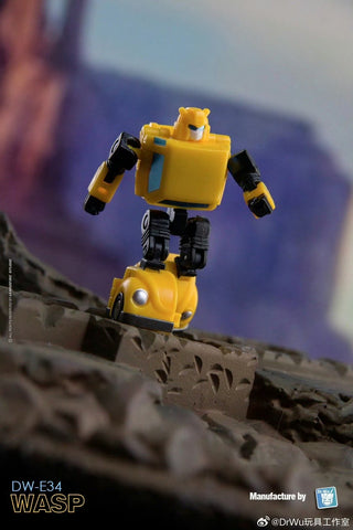 Dr.Wu & Mechanic Studio Extreme Warfare DW-E35 Wingman (Cyclonus) / DW-E34 Wasp (Bumblebee)  2 in 1 set 4.5cm