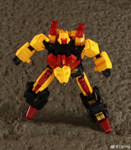 4th Party No Brand NB TV01  TV-01 Deformation Lion (Razorclaw, Predaking Combiner) 13.5cm / 5.3"