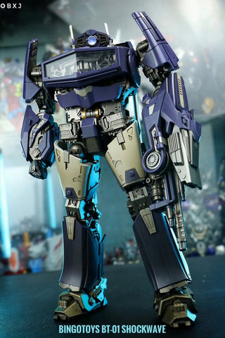 【Incoming】Bingo Toys BingoToys BT01 BT-01 Silencer (Bumblebee Movie Shockwave) 30cm / 12"