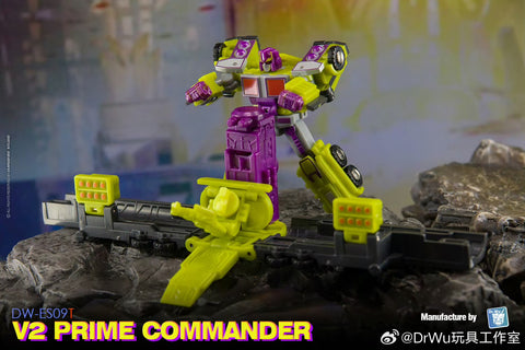 【Pre-Order】Dr.Wu DW-ES09T DW ES09T V2 Prime Commander (G2 Laser OP) Toxic / Green Version