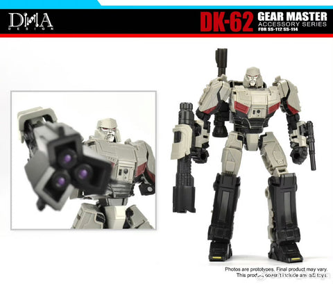 DNA Design DK-62 DK62 Gear Master for Studio Series SS-112 One Optimus Prime / SS-114 One Megatron