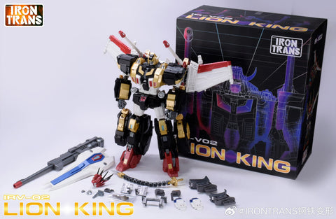 【Incoming】Irontrans IR-V02 IRV02 King Leo / Lion King (Victory Leo)  35cm / 14"