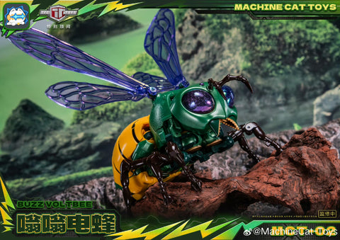 【Pre-Order】Machinecat-Toys Machine Cat Toys (JiGuangMao Toy JGM) MCT-02 MCT02 Buzz Voltbee (BW Waspinator)