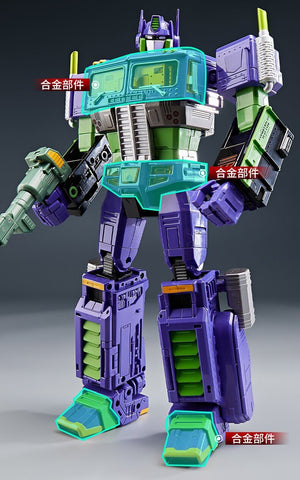 4th Party WJ WEISHUANG MPP10 MPP-10 Commander ( W8036 Oversized MP10 Optimus Prime) EVA Version with Trailer 32cm / 12.6"