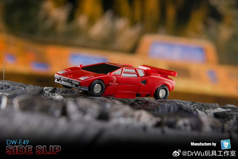 【Pre-Order】Dr.Wu & Mechanic Studio Extreme Warfare DW-E49 / E50 / E51 / E52 / E49Y / E53 (Lamborghini Countach Brothers + Tigertrack + Deluxe Insecticons) Complete Two-Pack Set 4.5cm