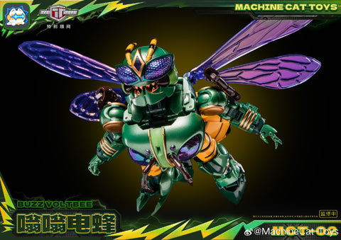 【Pre-Order】Machinecat-Toys Machine Cat Toys (JiGuangMao Toy JGM) MCT-02 MCT02 Buzz Voltbee (BW Waspinator)