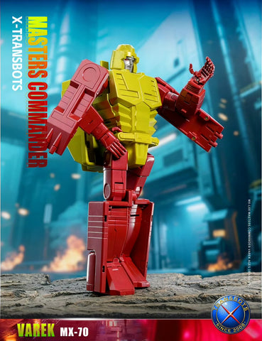 XTransbots MX-70 MX70 MX-LXX MXLXX Varek (MP Lord Zarak  / Head Only)  23cm / 9"