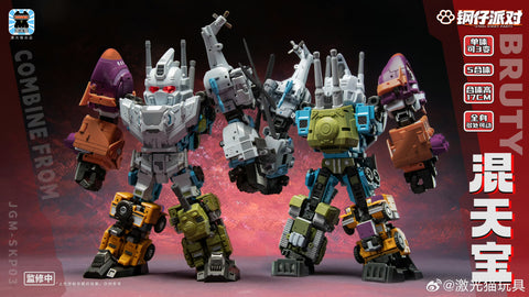 【Pre-Order】Jiguangmao Light Cat JGM-SKP03  Steel Kiddy Party Mini Bruty (G1 Bruticus) 17cm / 6.7"