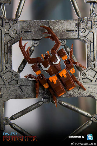 【Pre-Order】Dr.Wu & Mechanic Studio Extreme Warfare DW-E49 / E50 / E51 / E52 / E49Y / E53 (Lamborghini Countach Brothers + Tigertrack + Deluxe Insecticons) Complete Two-Pack Set 4.5cm