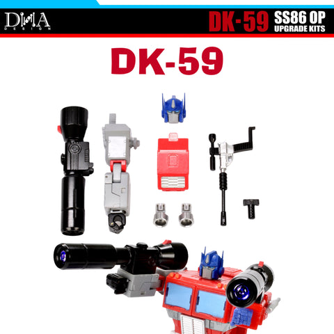 DNA Design DK-59 DK59 Upgrade Kits for Studio Series 86 SS86 Optimus Prime