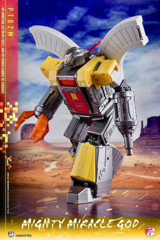Pangu Toys PT-02M PT02M Mighty Miracle God (Omega Supreme) Metallic Version 27cm / `10.7"
