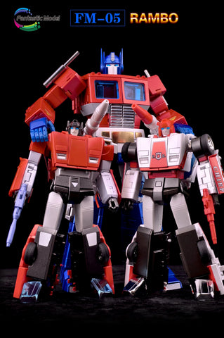 Fantastic Model Fanstoys FM05 FM-05 Rambo ( Fans Toys G1 Sideswipe) 21cm / 8.3"