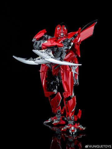 Unique Toys UT  R06 R-06 Red Dasher (Bayverse DOTM Dino)