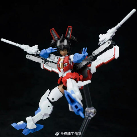 Iron Factory IF G-01 G01 Girls 01 Starwing Starscream Animed Figure（Mecha Girl Starscream) Non Transformable