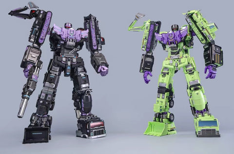 Mecha Invasion GLA01-07B Construct Titan (Constructors Devastator) Combiner (6 in 1 set)