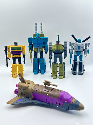 Magic Square MS-Toys MS-B51D / 52D / 53D / 54D / 55D Bruticus Combiner IDW Version