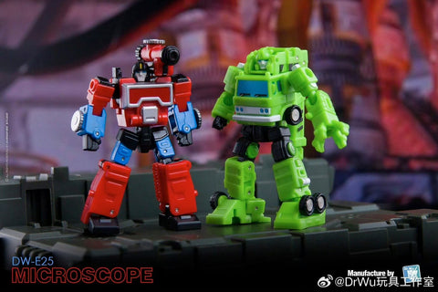 Dr.Wu & Mechanic Studio Extreme Warfare 4 Sets DW-E25 Crane Hook / E26 Black Mirror / E27 Microscope / E28 Grapple Hook (Grapple / Magnificus / Perceptor / Hauler) fit to Earthrise Titan Class 2 in 1 set 4.5cm