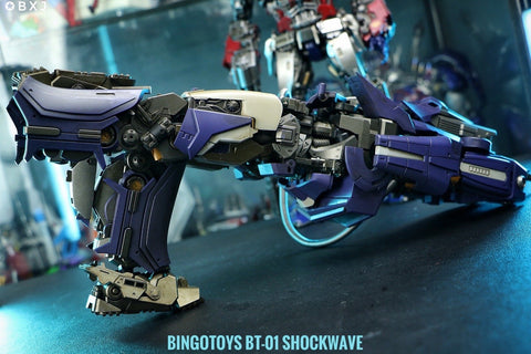 【Incoming】Bingo Toys BingoToys BT01 BT-01 Silencer (Bumblebee Movie Shockwave) 30cm / 12"