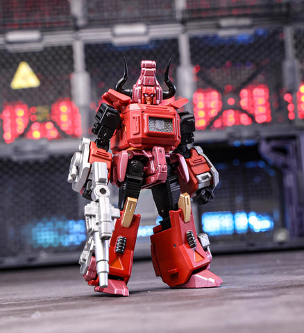 4th Party No Brand NB TV-03 TV03 Deformation Bison (Predaking Combiner, Tantrum) 10cm / 4"