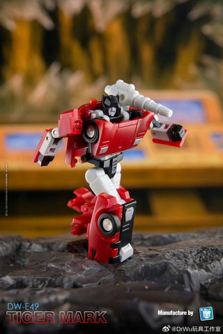 【Pre-Order】Dr.Wu & Mechanic Studio Extreme Warfare DW-E49 / E50 / E51 / E52 / E49Y / E53 (Lamborghini Countach Brothers + Tigertrack + Deluxe Insecticons) Complete Two-Pack Set 4.5cm