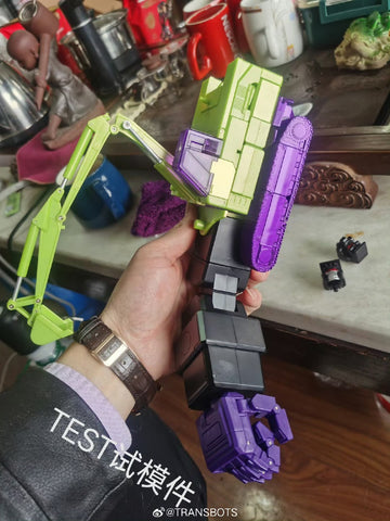 XTransbots MX-44 Gravedigger (Scavenger, Devastator Combiner)  X-transbots 22cm / 8.7"