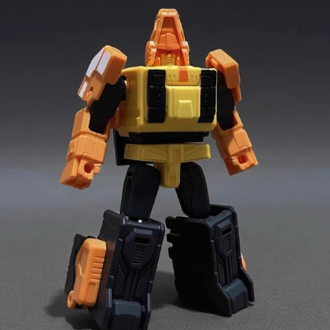 Jiu Jiu Studio QQT-02 QQT02 Rhino / Bison Pack (Headstrong & Tantrum Predaking Combiner) 2 in 1 set  9.5cm / 3.75"
