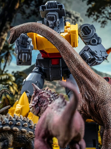 【Pre-Order】Newage H72 H-72 Typhon Ankylosaurus Dinobot Volcanicus Combiner
