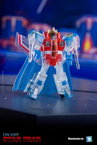 Dr.Wu & Mechanic Studio Extreme Warfare DW-E09T DWE09T Star Fear (Starscream Ghost Version) with cronation kit 6cm / 4.6"