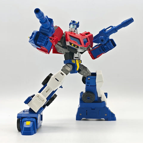 4th party BW BAIWEI TW1036 TW-1036 Maintainence Project Team Leader ( Modified KO 08 Animated Voyager Optimus Prime / DNA Accessories) 18cm / 7"