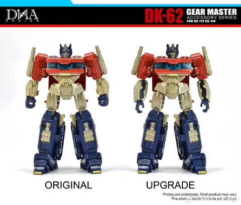 DNA Design DK-62 DK62 Gear Master for Studio Series SS-112 One Optimus Prime / SS-114 One Megatron