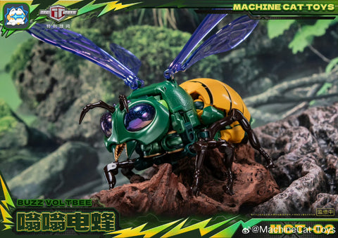 【Pre-Order】Machinecat-Toys Machine Cat Toys (JiGuangMao Toy JGM) MCT-02 MCT02 Buzz Voltbee (BW Waspinator)