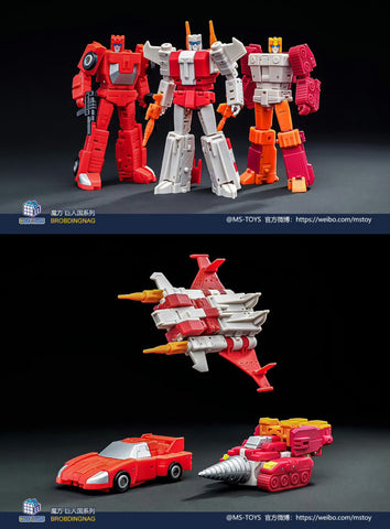 【Pre-Order】Magic Square MS-Toys MS-B65 MSB65 Eniac No.3 (G1 Strafe / Technobots / Computron) 10cm / 4"