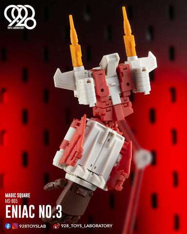 【Pre-Order】Magic Square MS-Toys MS-B65 MSB65 Eniac No.3 (G1 Strafe / Technobots / Computron) 10cm / 4"