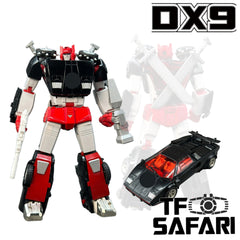 DX9 Toys D21B D-21B Dark Samurai (G2 Sideswipe) 18cm / 7