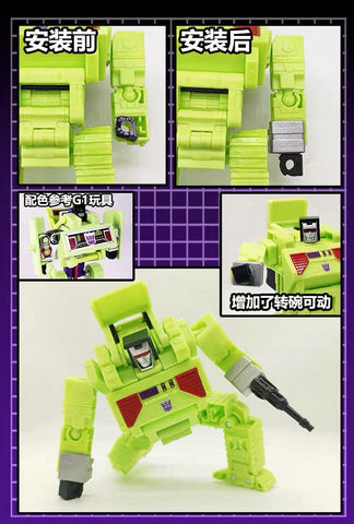 115 Workshop HSTZ30 HSTZ-30 Upgrade Kit for Studio Series SS86 Devastator Bonecrusher Upgrade Kit