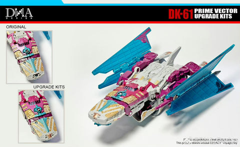 DNA Design DK-61 DK61 Upgrade Kits for Legacy United Cybertron Universe Prime Vector