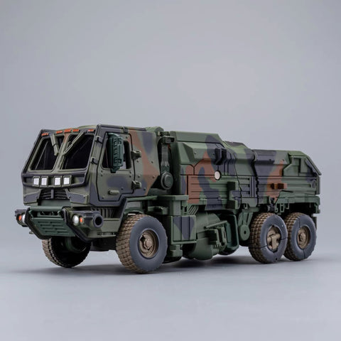 4th Party No Brand NB WJ Weijiang M02 M-02 Robot Force (Oversized Bayverse Hound, Black Apple Alloy Modified version) Wei Jiang 23cm / 9"