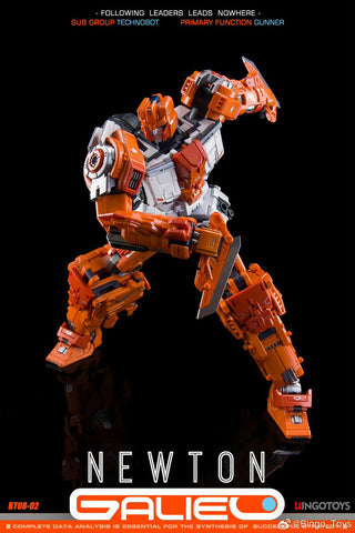 【Pre-Order】Bingo Toys BingoToys BT08-02 BT-0802 BT0802 BT08-02 Newton Galileo Combiner (IDW Afterburner Technobots Computron) 25cm / 9.8"
