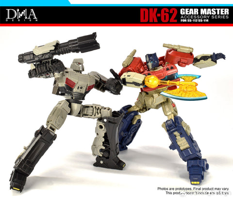 DNA Design DK-62 DK62 Gear Master for Studio Series SS-112 One Optimus Prime / SS-114 One Megatron