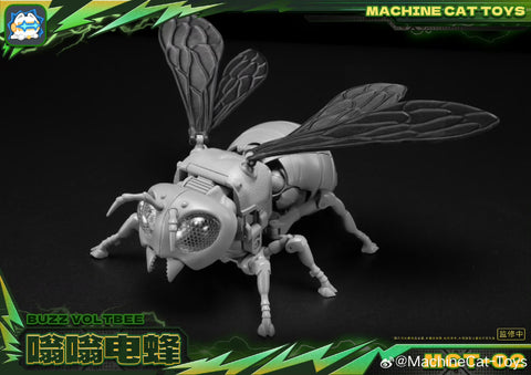 【Pre-Order】Machinecat-Toys Machine Cat Toys (JiGuangMao Toy JGM) MCT-02 MCT02 Buzz Voltbee (BW Waspinator)