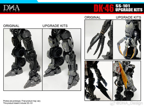 DNA Design DK-46 DK46 Upgrade Kits for Studio Series SS101 SS-101 Scourge (RotB Rise of the Beast Movie)