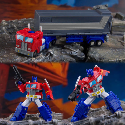 Dr.Wu DW-E04M DWE04M Prime Commander w/ Trailer Comic Version 6cm / 2.4”