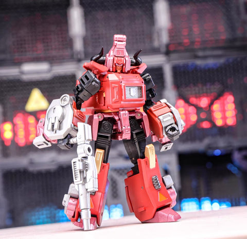 4th Party No Brand NB TV-03 TV03 Deformation Bison (Predaking Combiner, Tantrum) 10cm / 4"