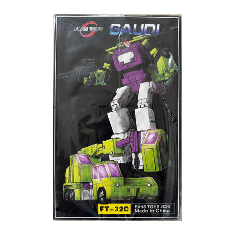 FansToys FT-32C FT32C Gaudi (G1 Hook / Devastator ) MP Scale Fans Toys 23cm / 9"